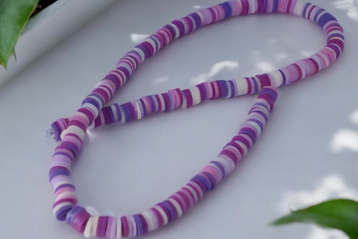 Multi-Colored Flat Beads - 6mm - Image 5