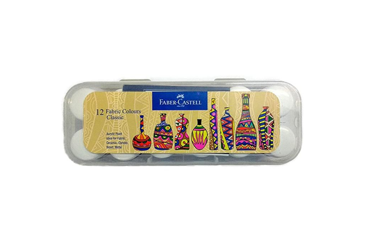 Faber-Castell Fabric Acrylic Paint Set - Image 3