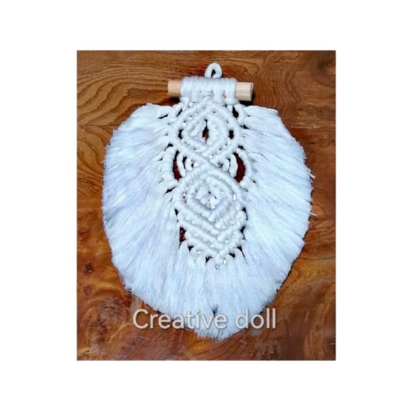 Handmade Macrame Wall Hanging – 22×30 cm