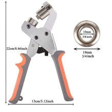 10mm Metal Grommet Kit for Sewing and Leather
