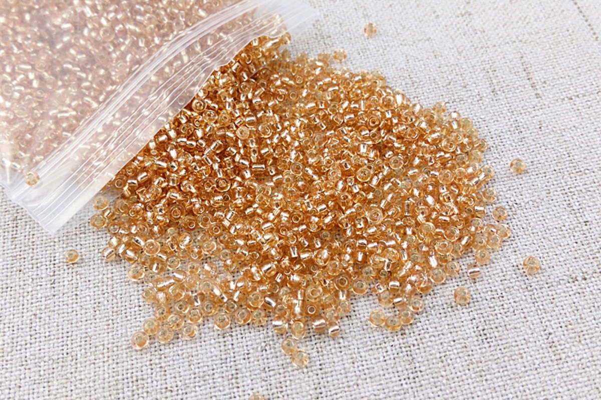 2mm Small Round Transparent Miyano Beads - Image 4