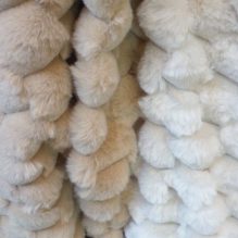 High-Density Ribbed Fur Fabric - 1m x 2.5m