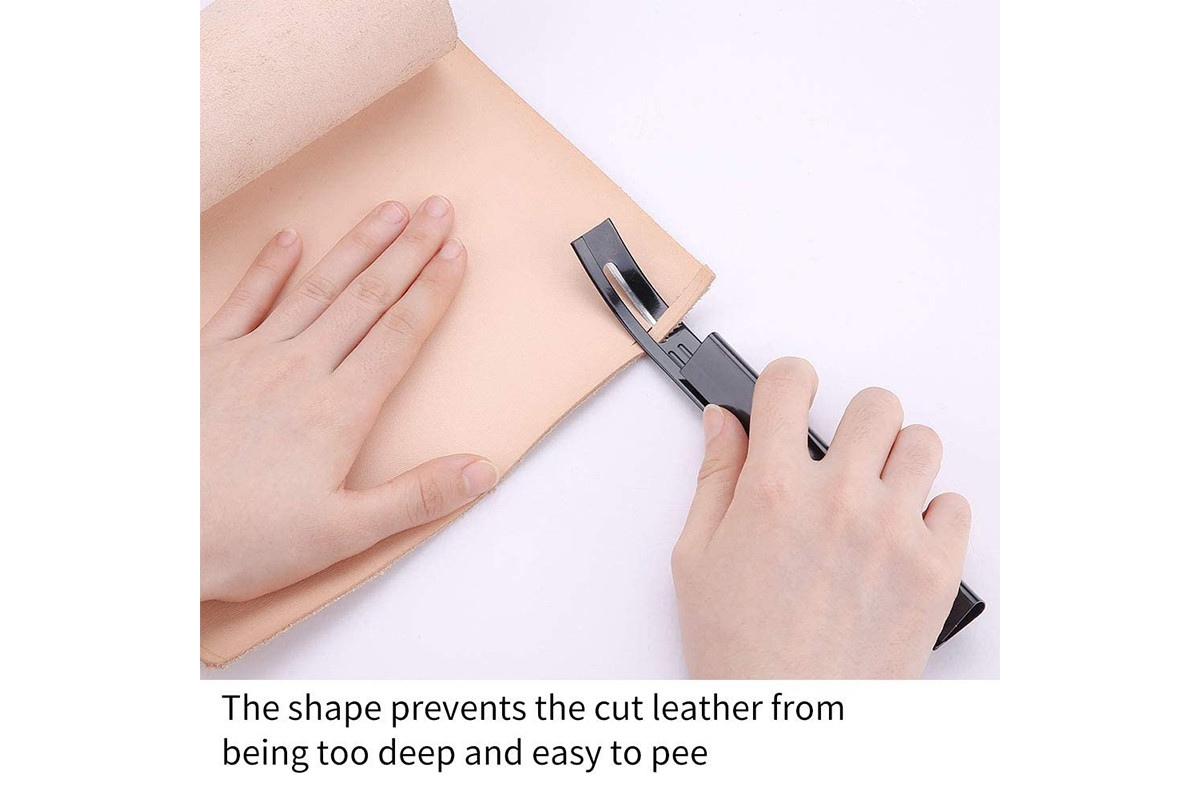 Leather Thinning Knife with Replaceable Blades - Image 5