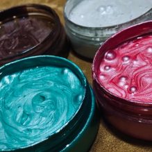 Metallic Cream Pigment for Leather and Handicrafts - 50 ml