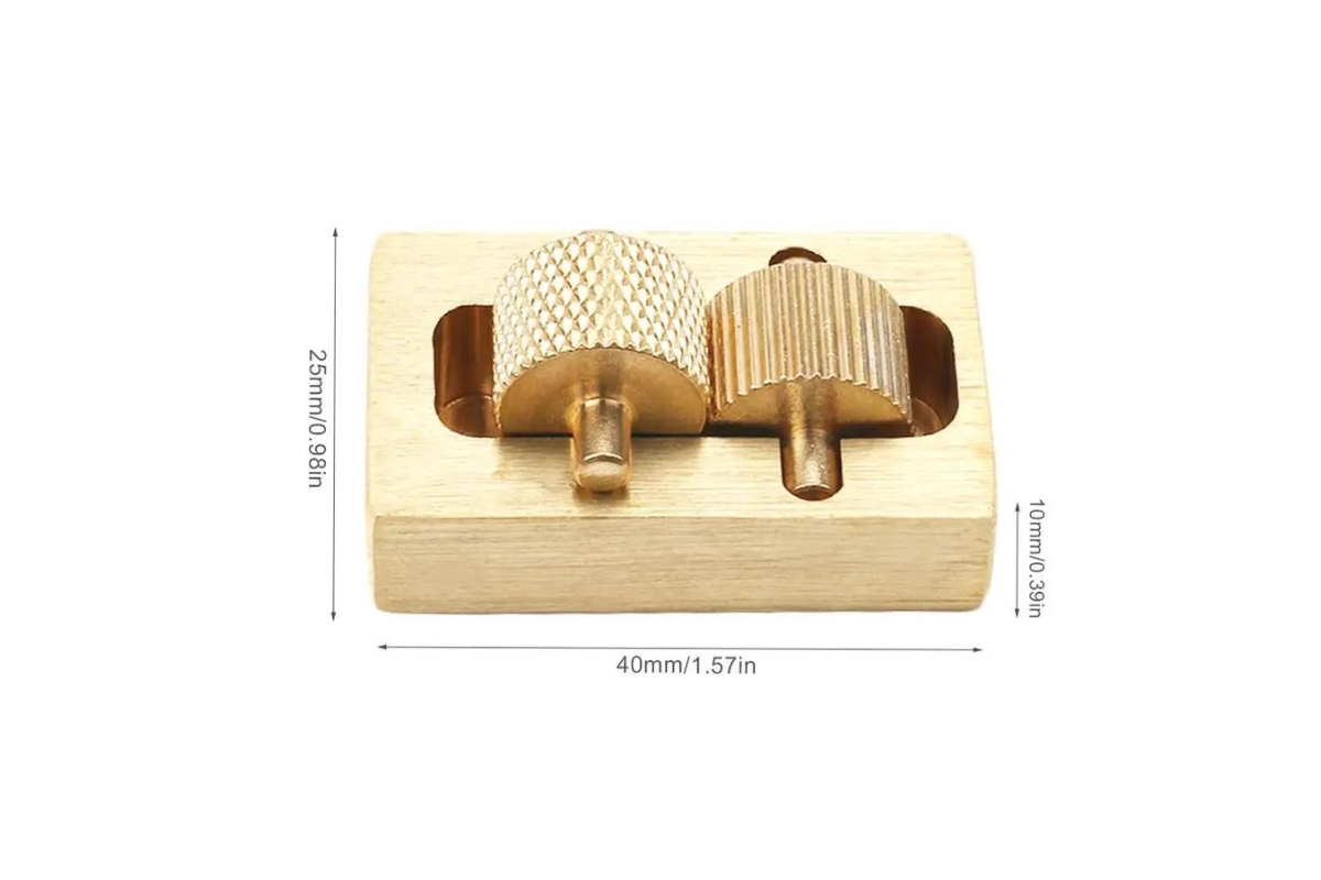Mini Brass Edge Paint Roller - Image 4