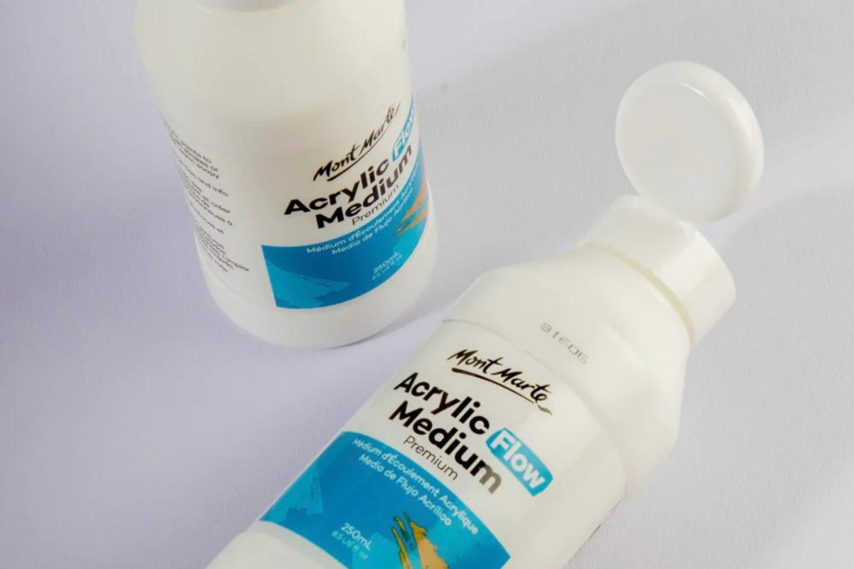 Mont Marte Acrylic Flow Medium Premium 250ml - Image 7