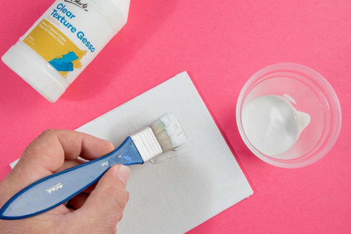 Mont Marte Clear Texture Gesso Premium - 250ml - Image 4