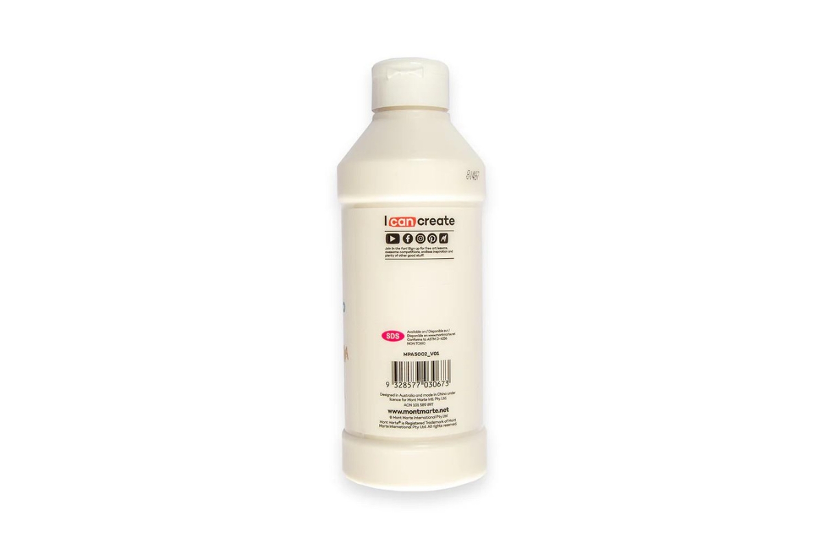Mont Marte Clear Texture Gesso Premium - 500ml - Image 5