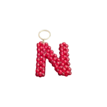 Beaded "N" Letter