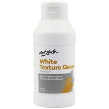 Mont Marte White Texture Gesso Premium - 250ml