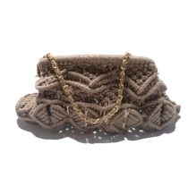 Handmade Macrame Clutch Bag - 25x25 cm
