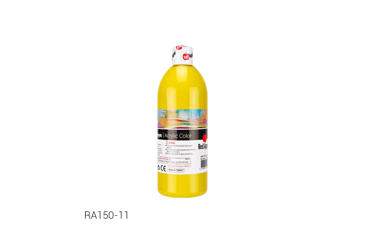 Red Apple Acrylic Paint - 500ml Bottle