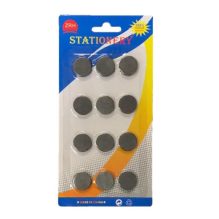 Round Magnets Set - 12 Pieces (17mm)