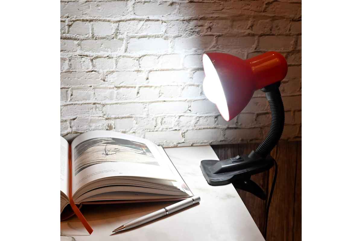 Adjustable Desk Lamp with Clip - 25W - Image 8