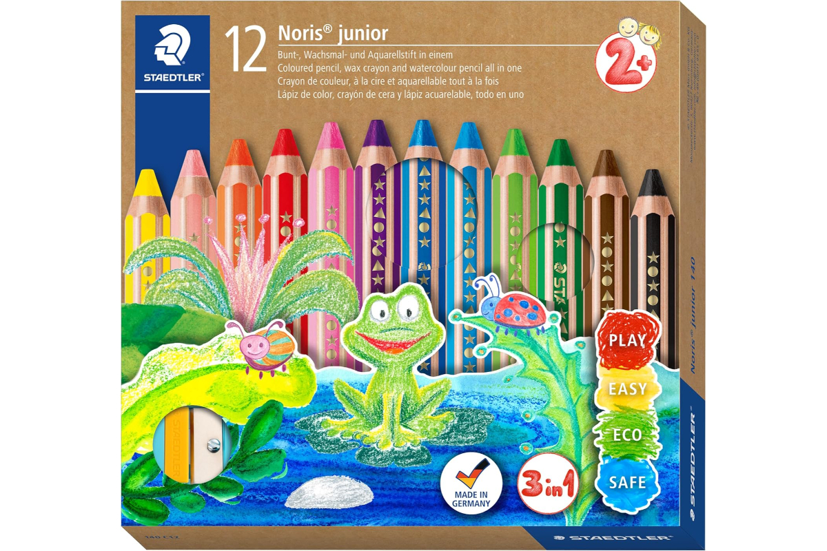 STAEDTLER Noris Junior Multi-Function Coloring Pencils for Kids