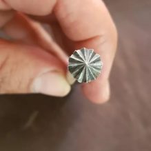 Flower-Shaped Eyelet Setter for Leather