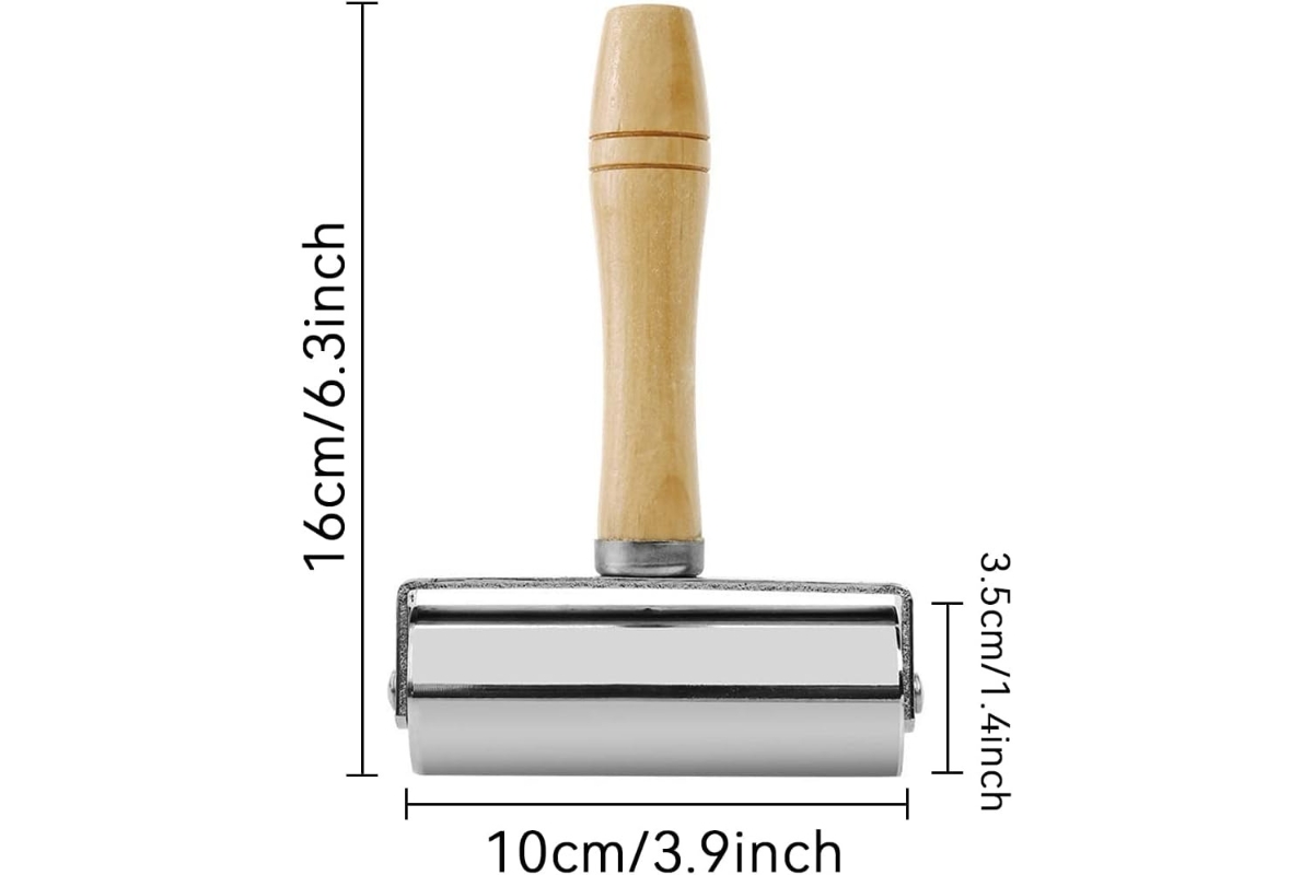Handheld Leather Roller Tool - 120mm - Image 3