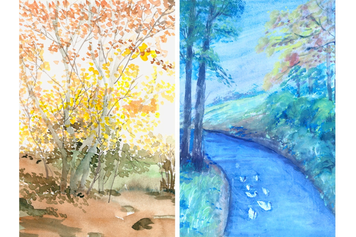 Liquid Watercolors - 6-Color Set (30ml Each Bottle) - Image 3