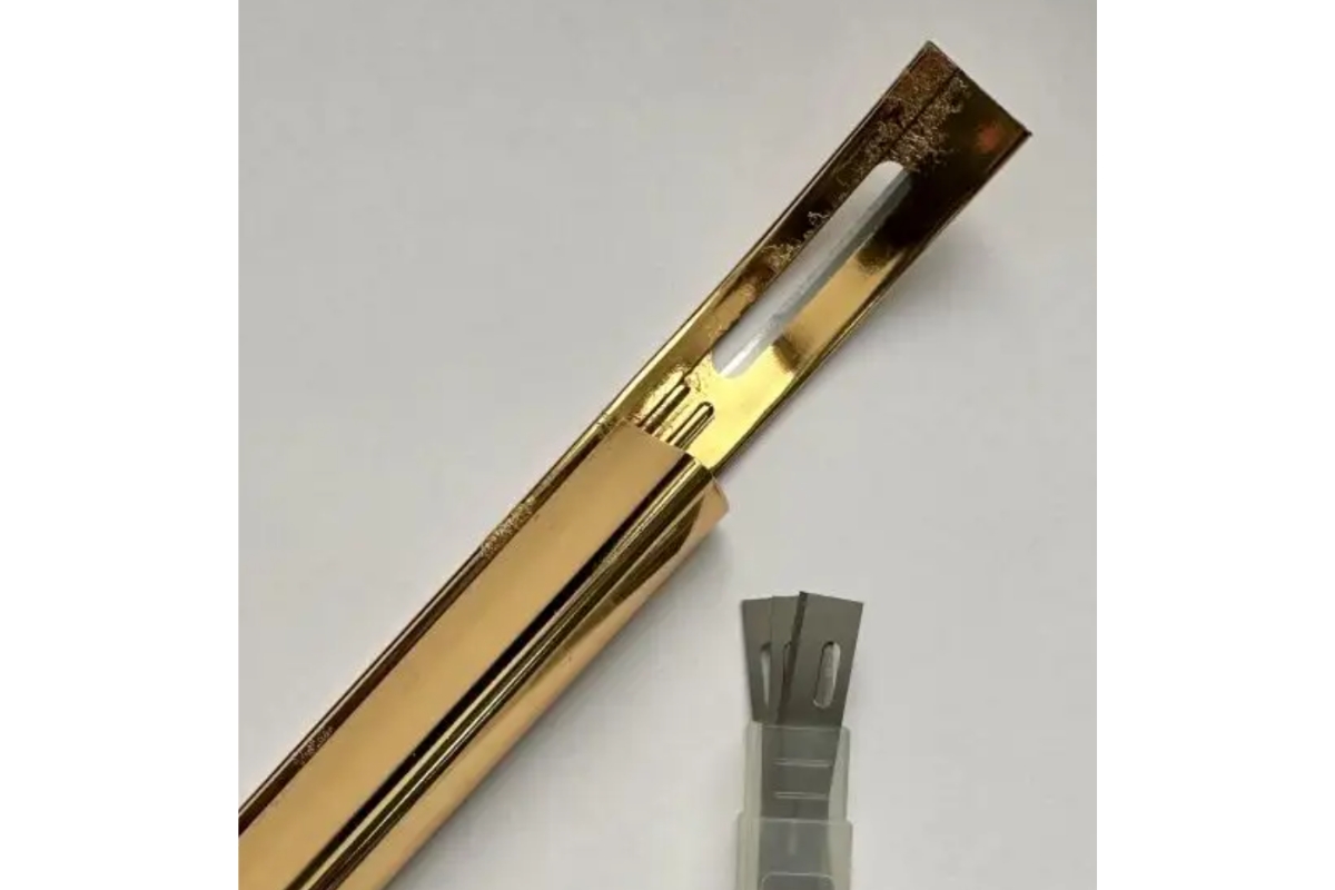 Precision Metal Edge Blade Holder Tool