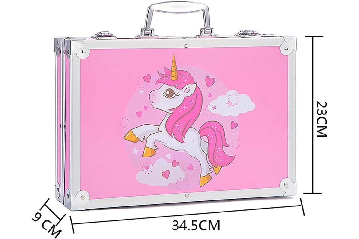 Professional Art Set - 145 Pieces Drawing Kit with Aluminum Folding Art Case - Image 5