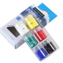 6-Color Porcelain Paint Set for Ceramic and Porcelain