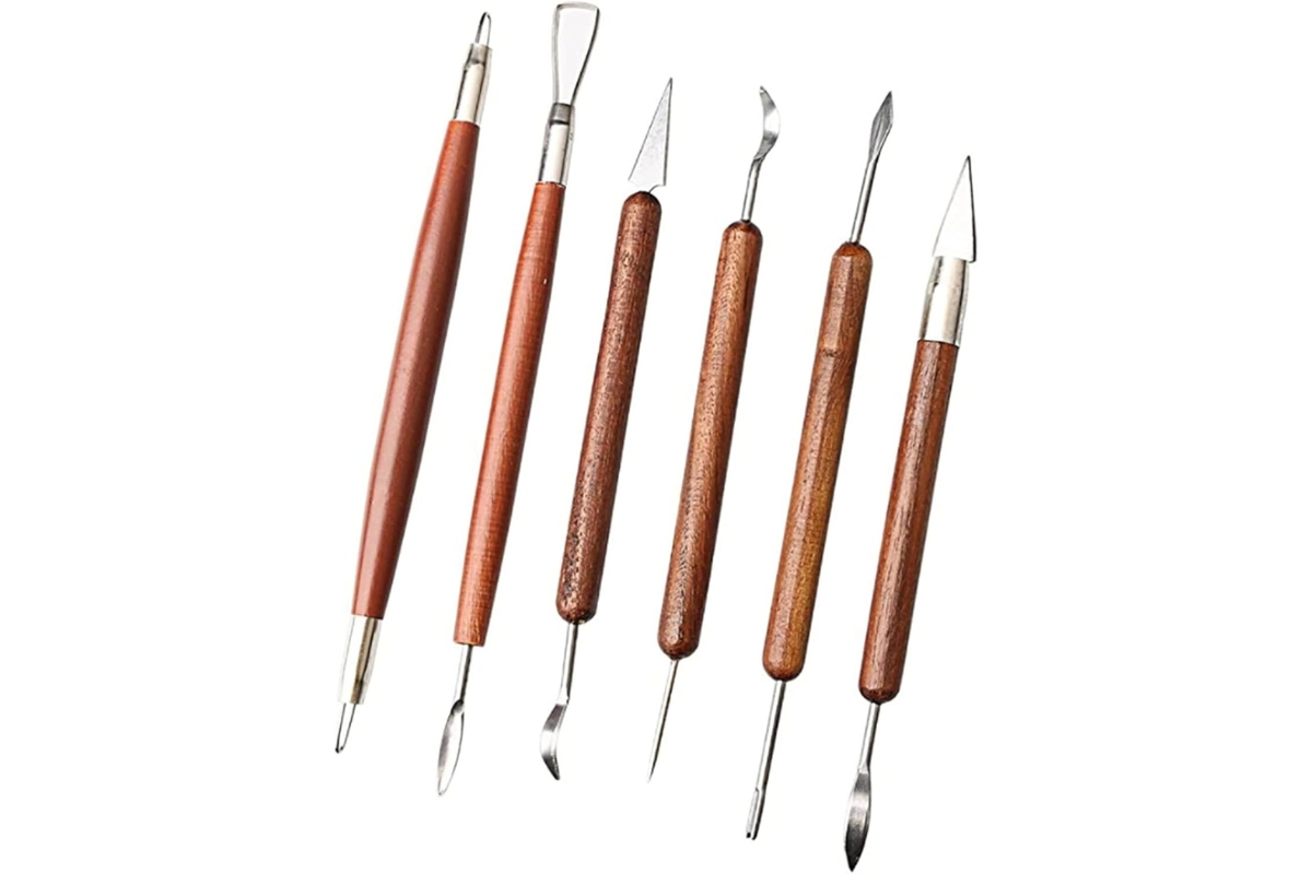 Sculpting Tool Set - 6 Pieces (Double-Sided)