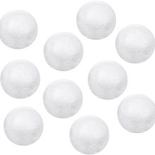 White Styrofoam Balls – Multi-Size for DIY Crafts, Decorations & Art Projects