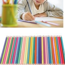 Pastel Colored Wooden Pencil Set - Perfect for Artists and Hobbyists