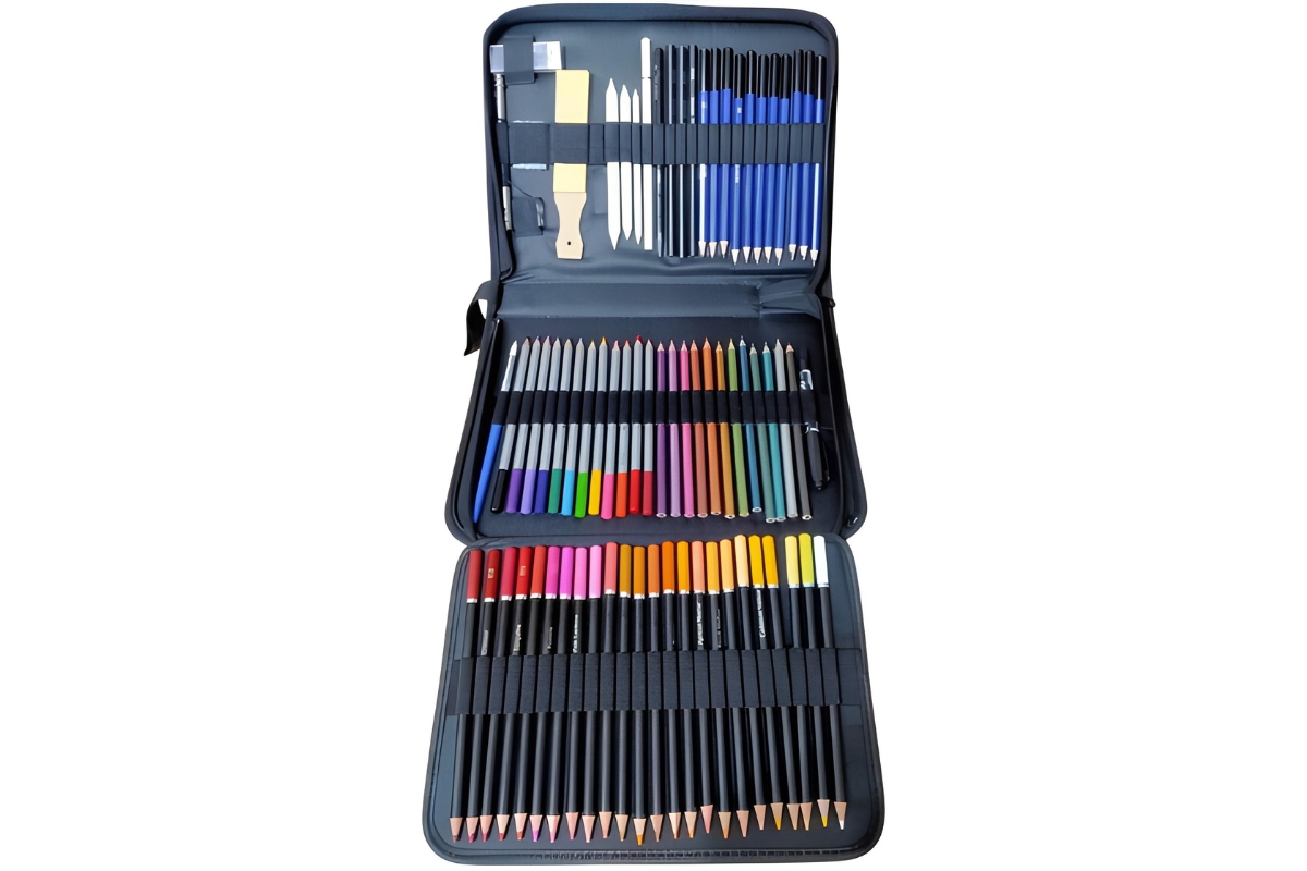 Creative Art and Drawing Kit - 73 Pieces
