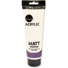 Daler Rowney Simply Acrylic Matt Medium - 250ml