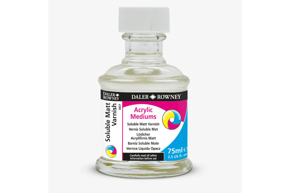 Daler-Rowney Soluble Matt Varnish - 75ml
