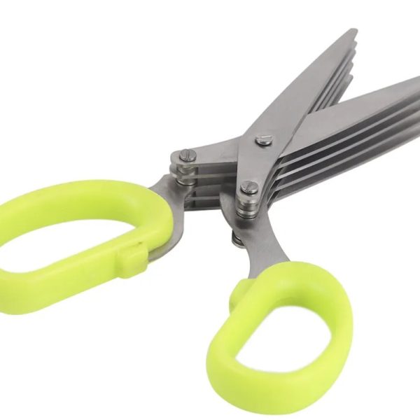 Multi-Layer Scissors for Fast and Precise Cutting – 5 Blades