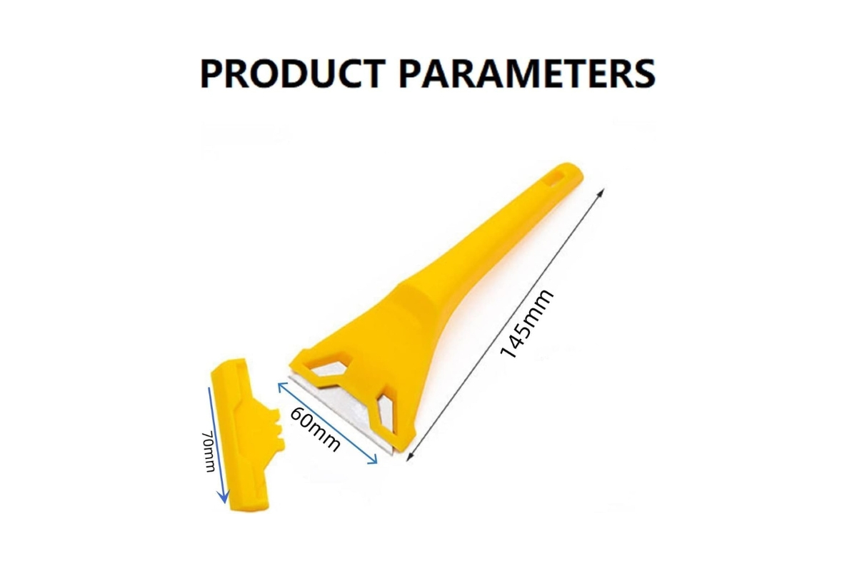 Multi-Purpose Glass Scraper with 5 Spare Blades - Image 3