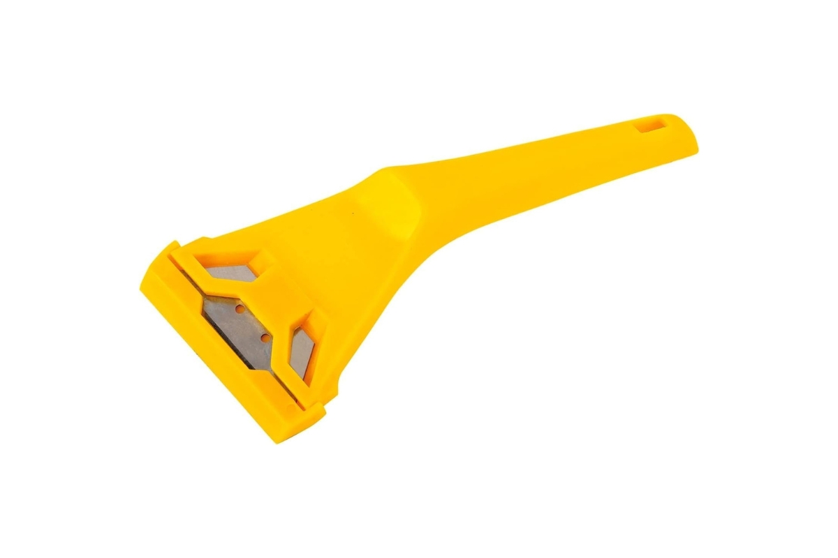 Multi-Purpose Glass Scraper with 5 Spare Blades