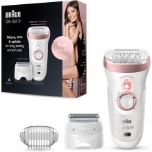 Braun Silk-épil 9 SE9720 - Wet & Dry Epilator with 4 Extras
