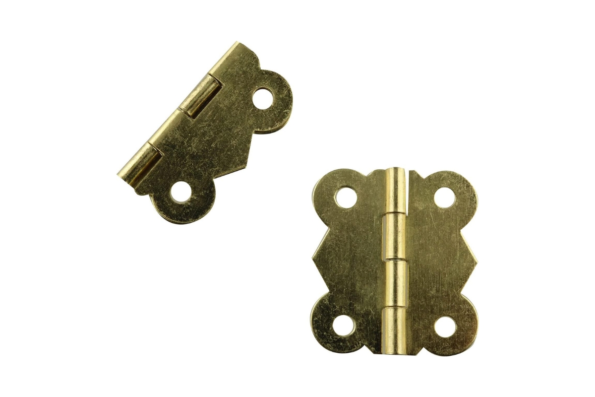 Decorative Small Metal Hinges for Boxes & Furniture – 30×27mm