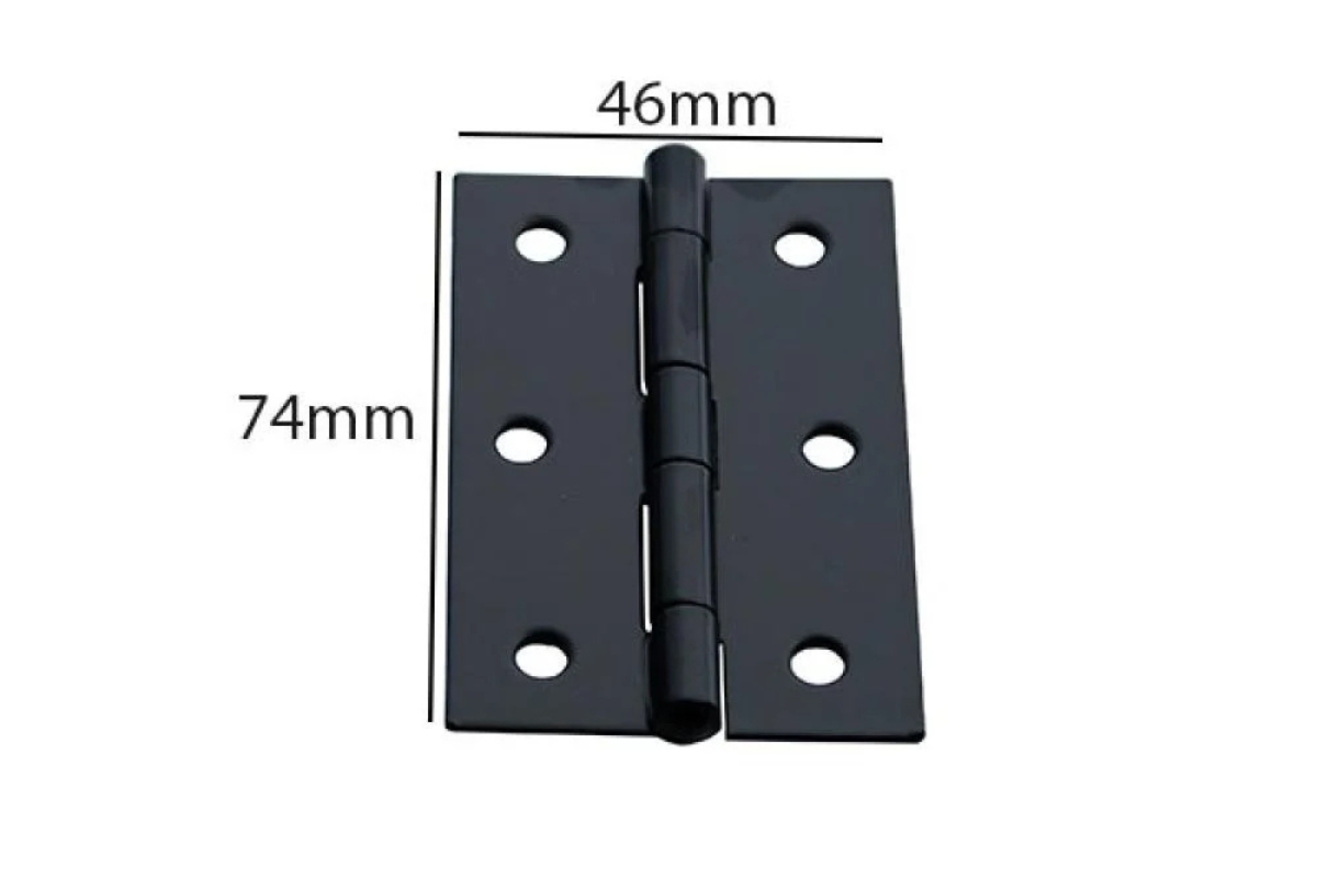 Durable Metal Hinges for Doors & Boxes – 74×46mm - Image 5