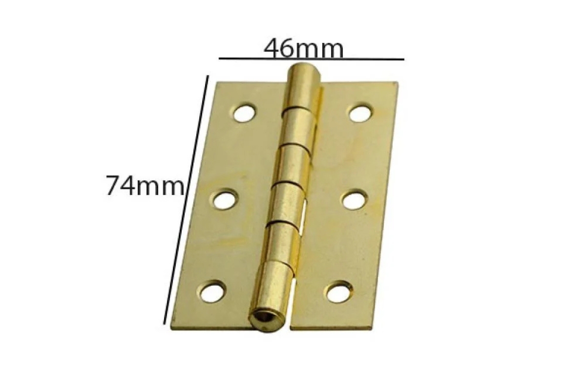Durable Metal Hinges for Doors & Boxes – 74×46mm - Image 4