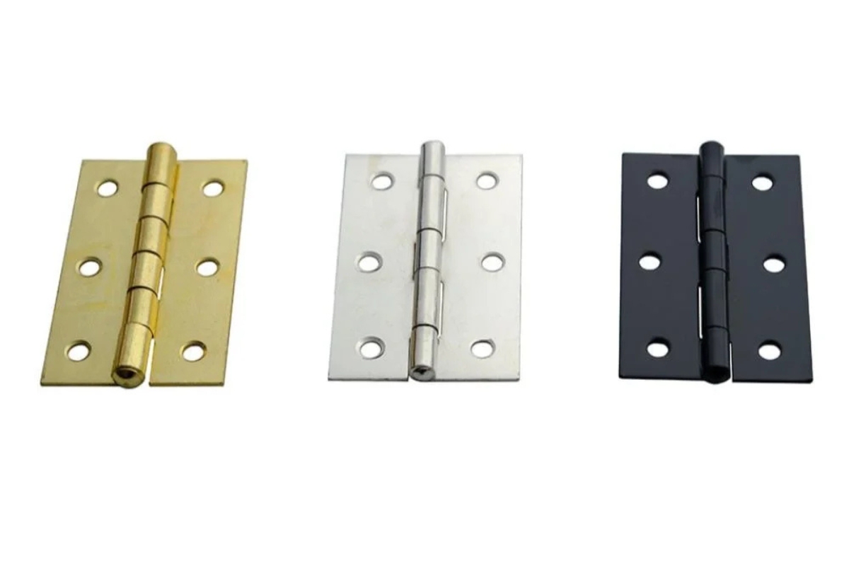 Durable Metal Hinges for Doors & Boxes – 74×46mm