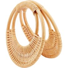 Round Bamboo Handles for Handbags and Craft Projects