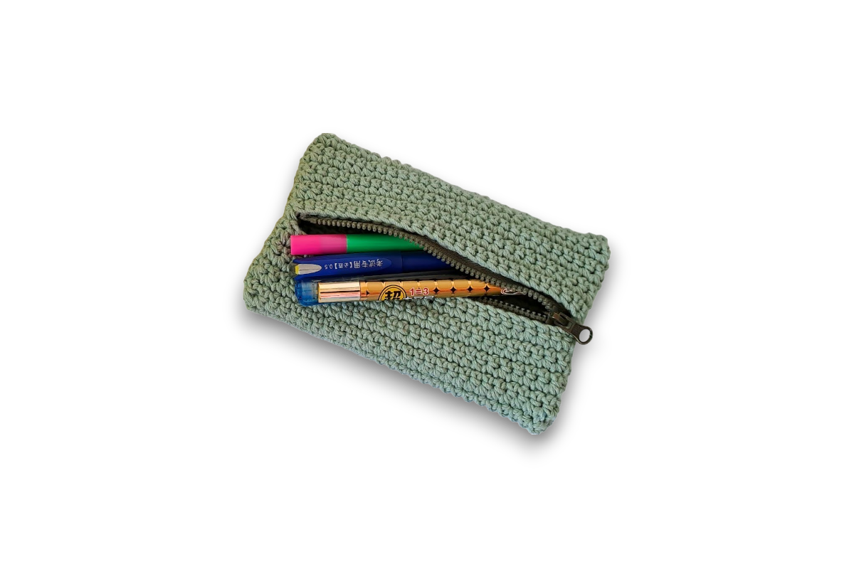 Crochet Pencil Case