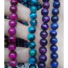 Colorful Natural Round Beads for Jewelry Making – 8mm