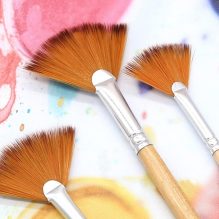 5-Piece Paintbrush Set for Arts and Crafts