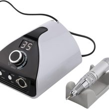 Professional Electric Nail Drill Set with Control Unit and Foot Pedal - Speed up to 35,000 RPM