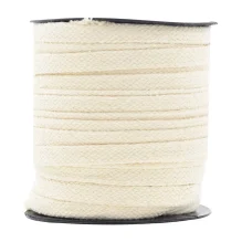 Flat cotton rope