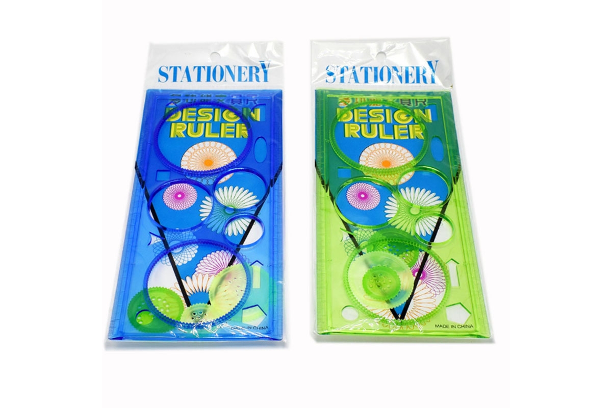 Art drawing tool,kids mathematical ruler,magic art drawing ruler,geometric ruler,mathematical ruler
