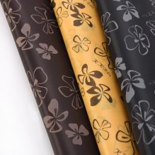 Premium Satin Bag Lining Fabric - 140cm Wide - Black, Brown & Havana
