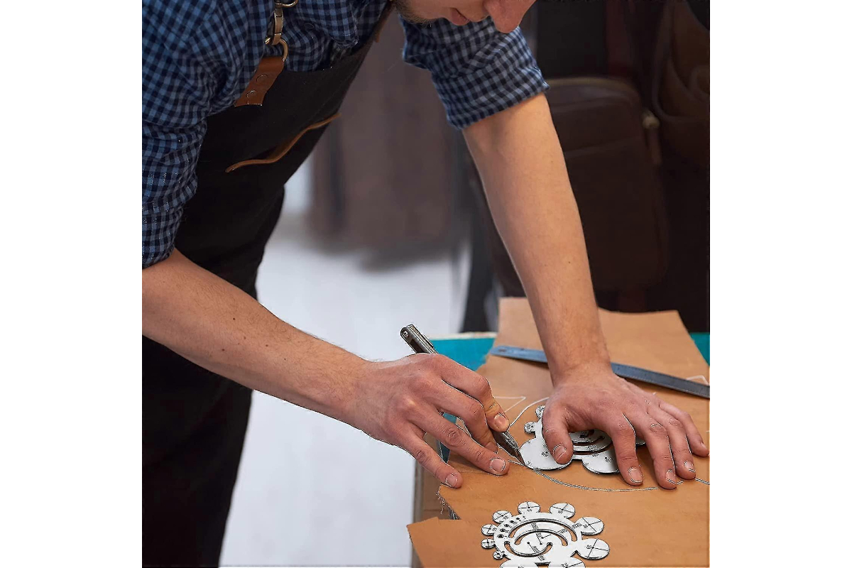 Precision Stainless Steel Measuring Rulers & Templates for Crafts & Arts