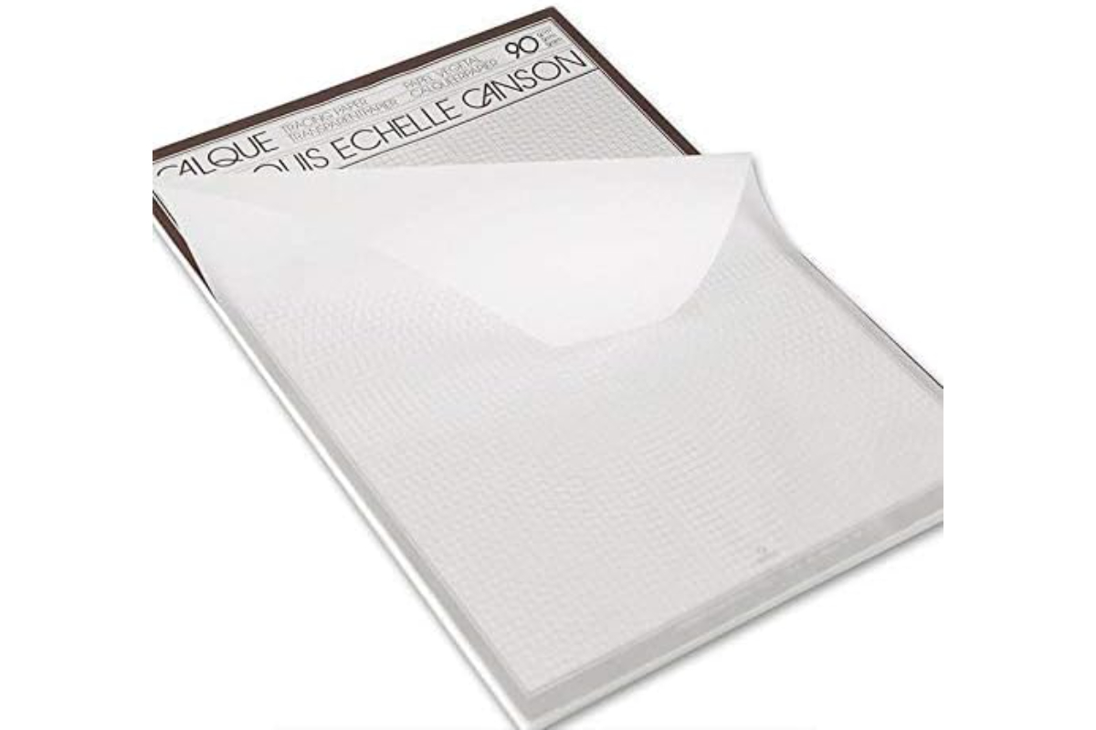 Canson Tracing Paper Pad with Scale - A4, 90gsm (50 Sheets)