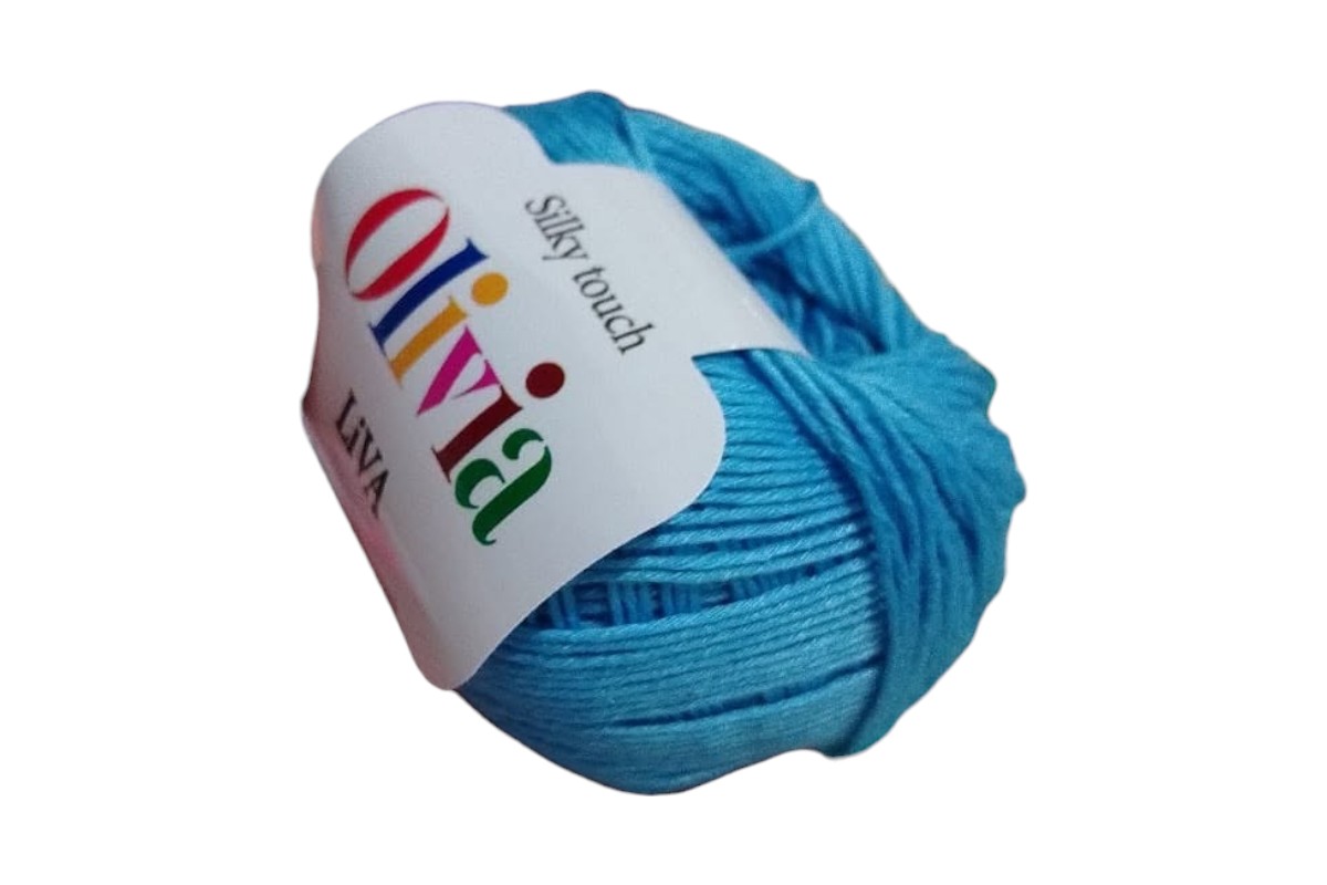 Olivia Cotton Yarn "Silky Touch" - 50g Skein - Image 6